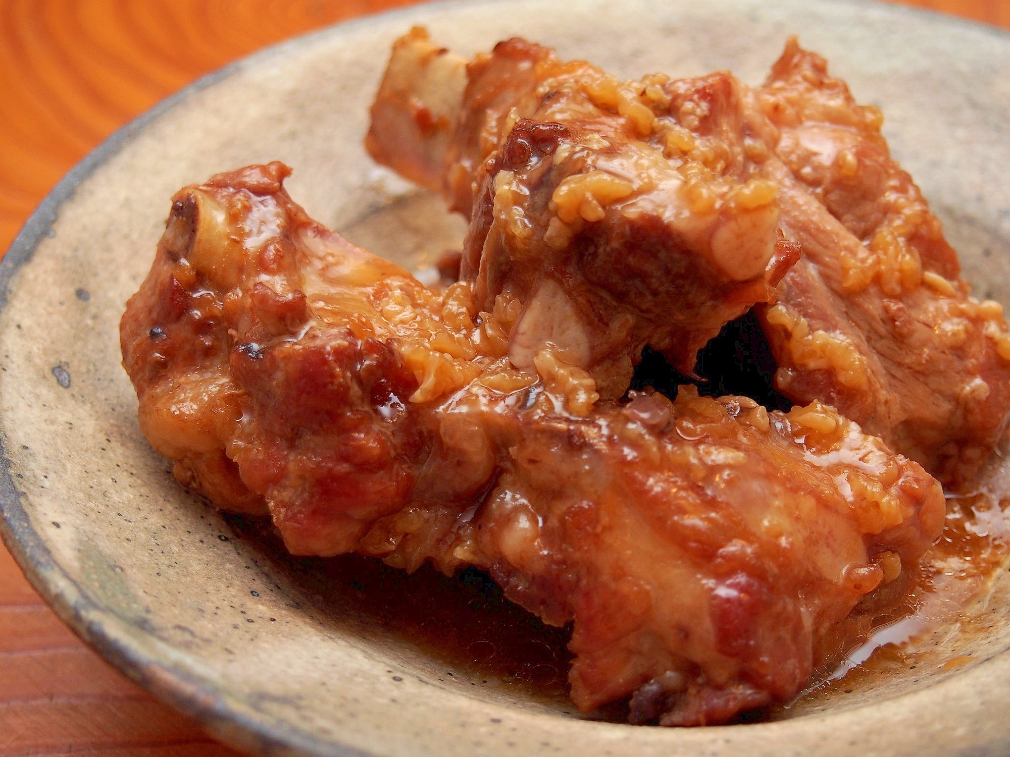 とろっと美味しい!スペアリブの醤油麹煮