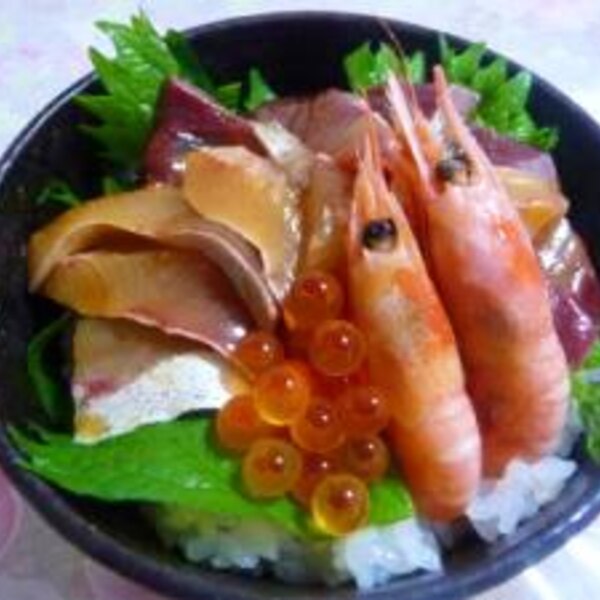 簡単 海鮮丼 レシピ 作り方 By 手作り大好き さくら 楽天レシピ 簡単 海鮮丼 レシピ 作り方 By 手作り大好き さくら 楽天レシピ