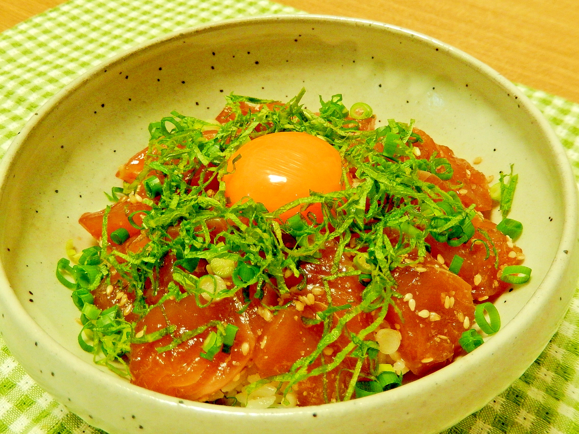 簡単で美味しい！まぐろの漬け丼☆