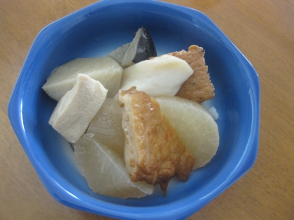 ちくわぶも入れてごった煮
