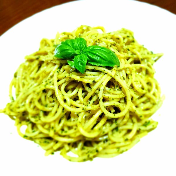 自家製バジルソースでジェノベーゼ レシピ 作り方 By グニンマ 楽天レシピ 自家製バジルソースでジェノベーゼ レシピ 作り方 By グニンマ 楽天レシピ