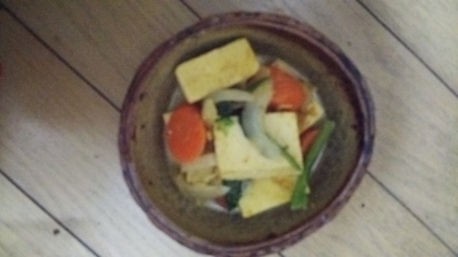 高野豆腐のカレー煮
