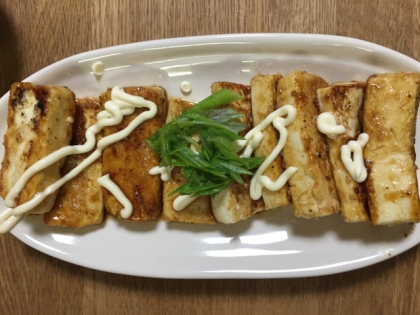 甘辛豆腐ステーキ