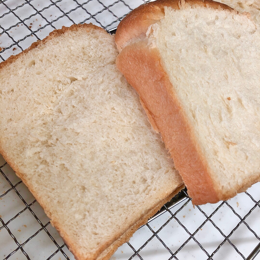 スペルト小麦使用のふわふわ食パン♪