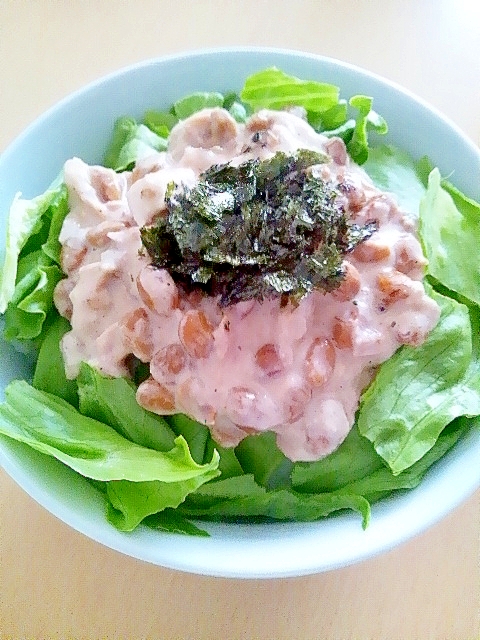 ★一人ランチにおすすめ★ツナマヨ納豆丼★