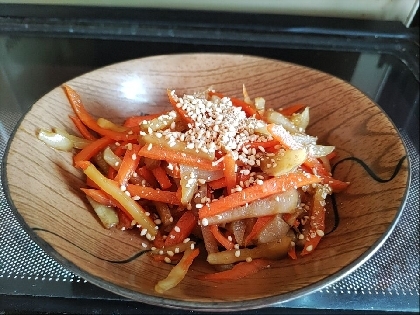 ごまたくさんかけて頂きました。食感がいいですね！とても美味しかったです(^^)