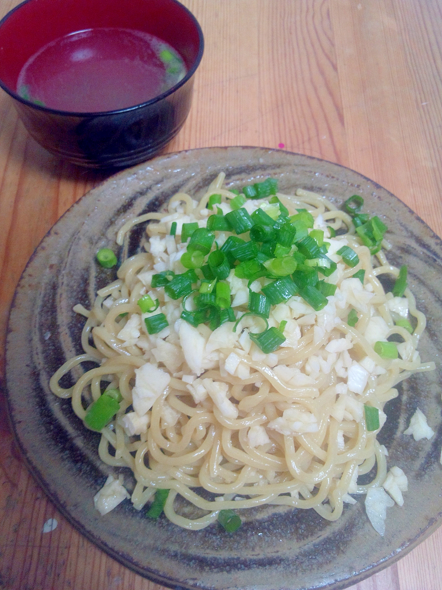 ☆我が家の☆パタン（にんにくたっぷり麺）