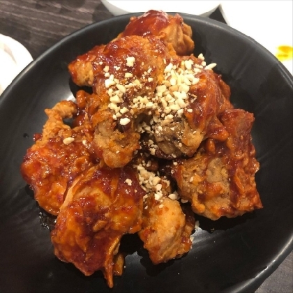 鶏むね肉で唐揚げ(カレー味)〜今日は揚げ祭り〜