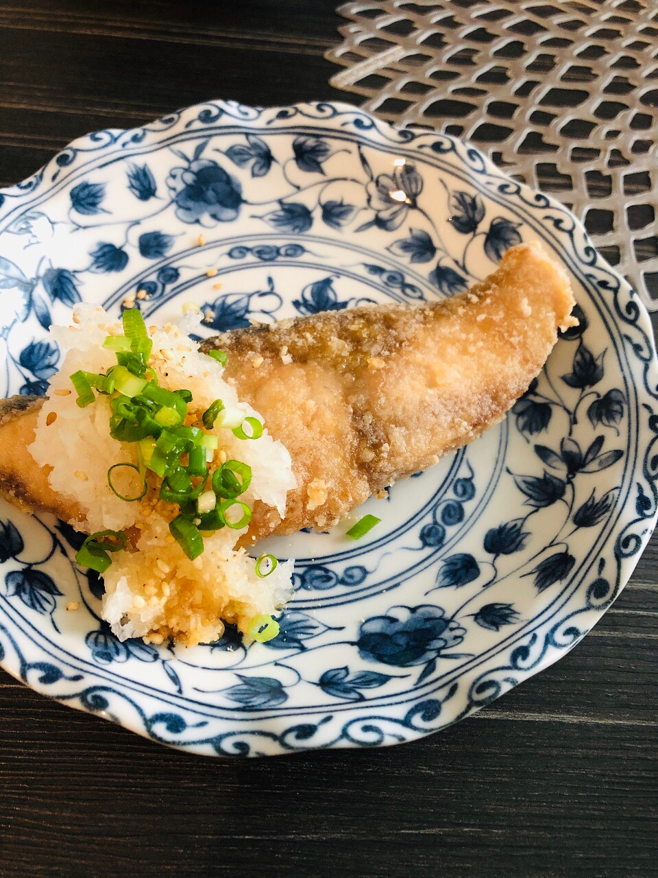 フライパンで☆ぶりの切り身そのまま竜田揚げ