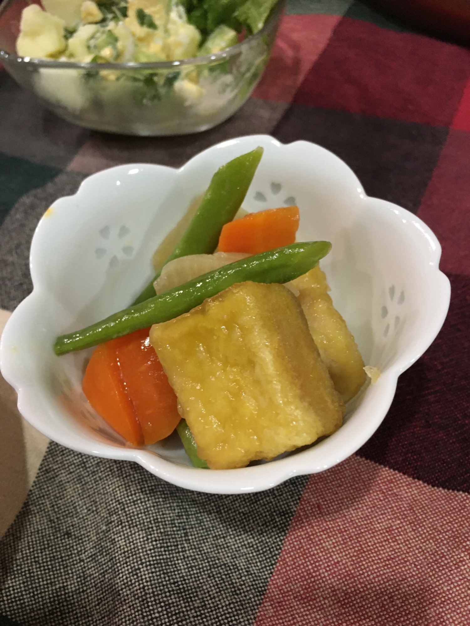 揚げたし高野豆腐と野菜の煮物