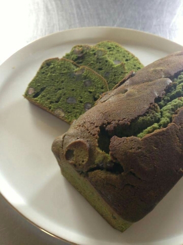 抹茶のパウンドケーキ