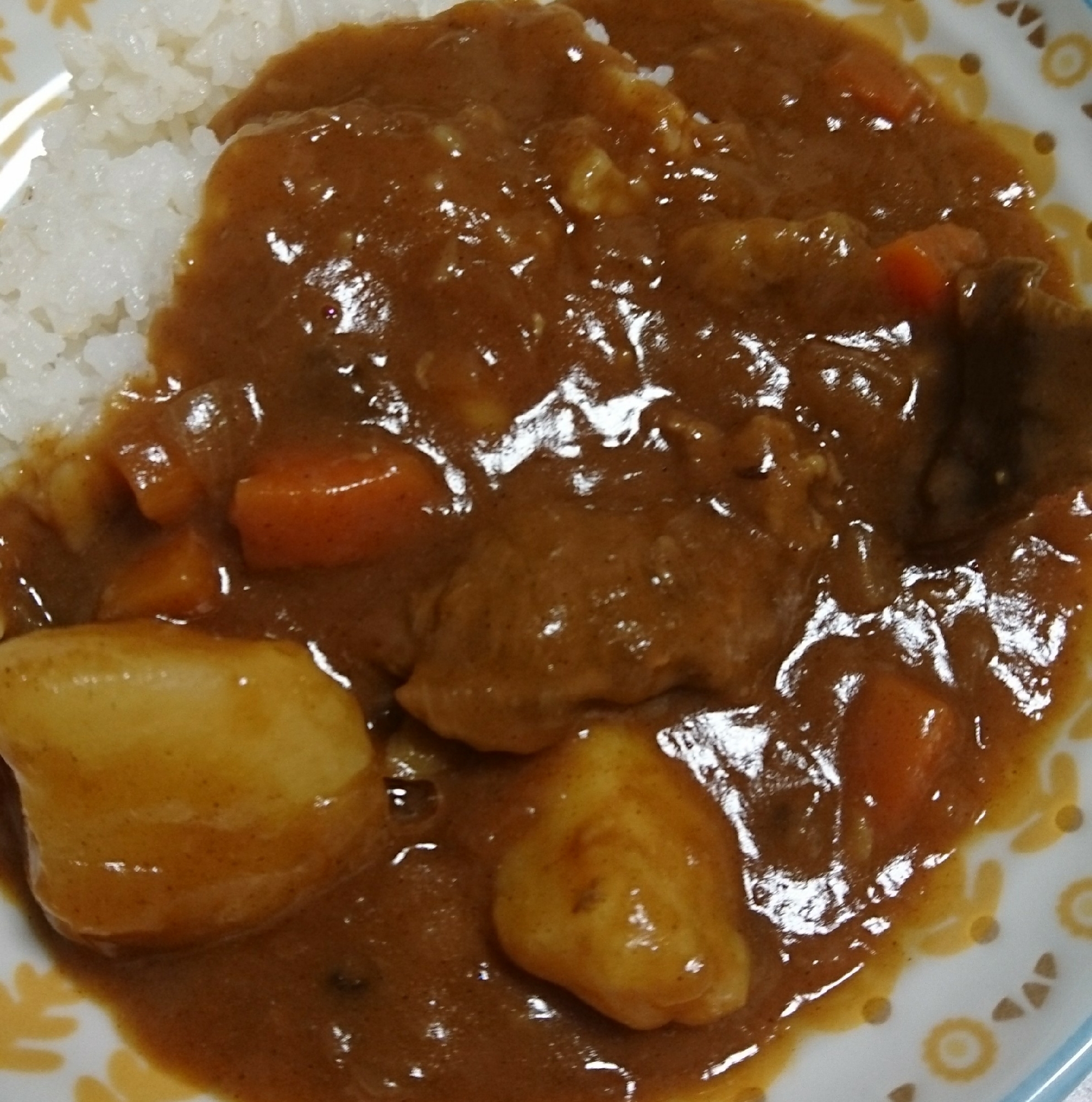 我が家風◎活力鍋de牛すじカレー