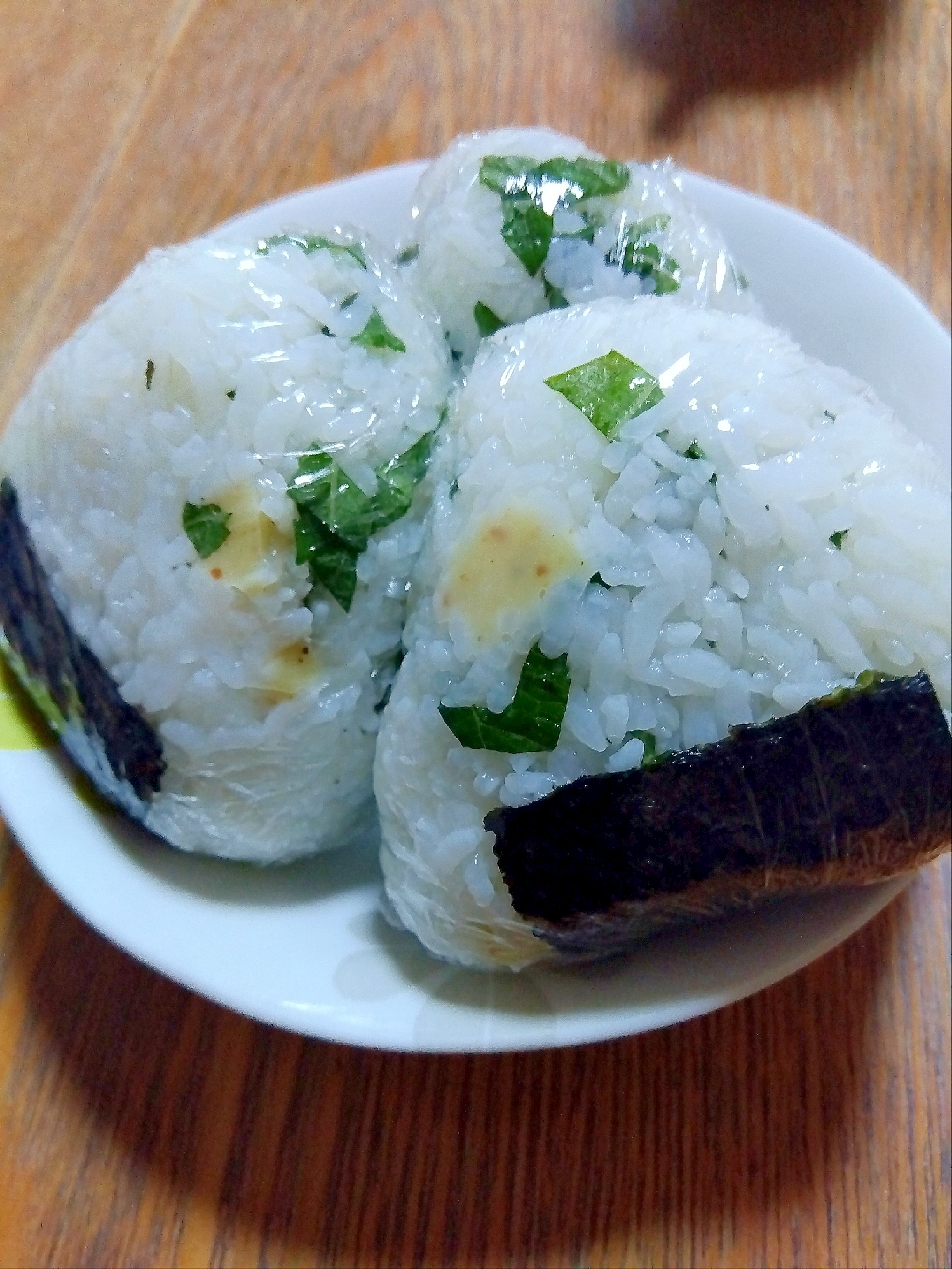 青しそチーズおにぎり