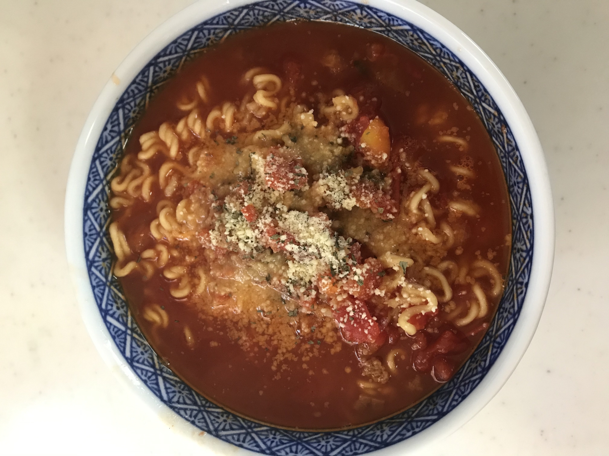 新感覚！辛いイタリアンラーメン