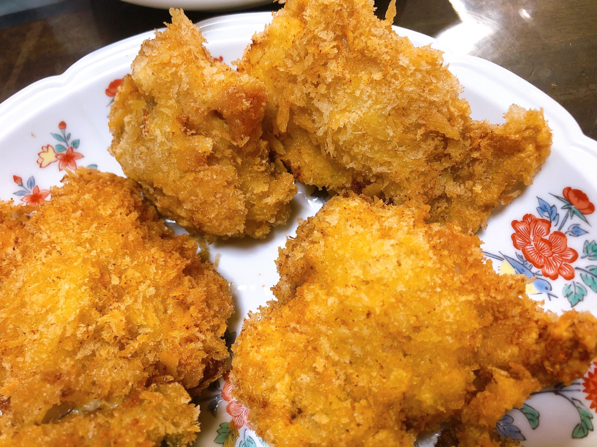 バッター液で鶏モモチキンカツ