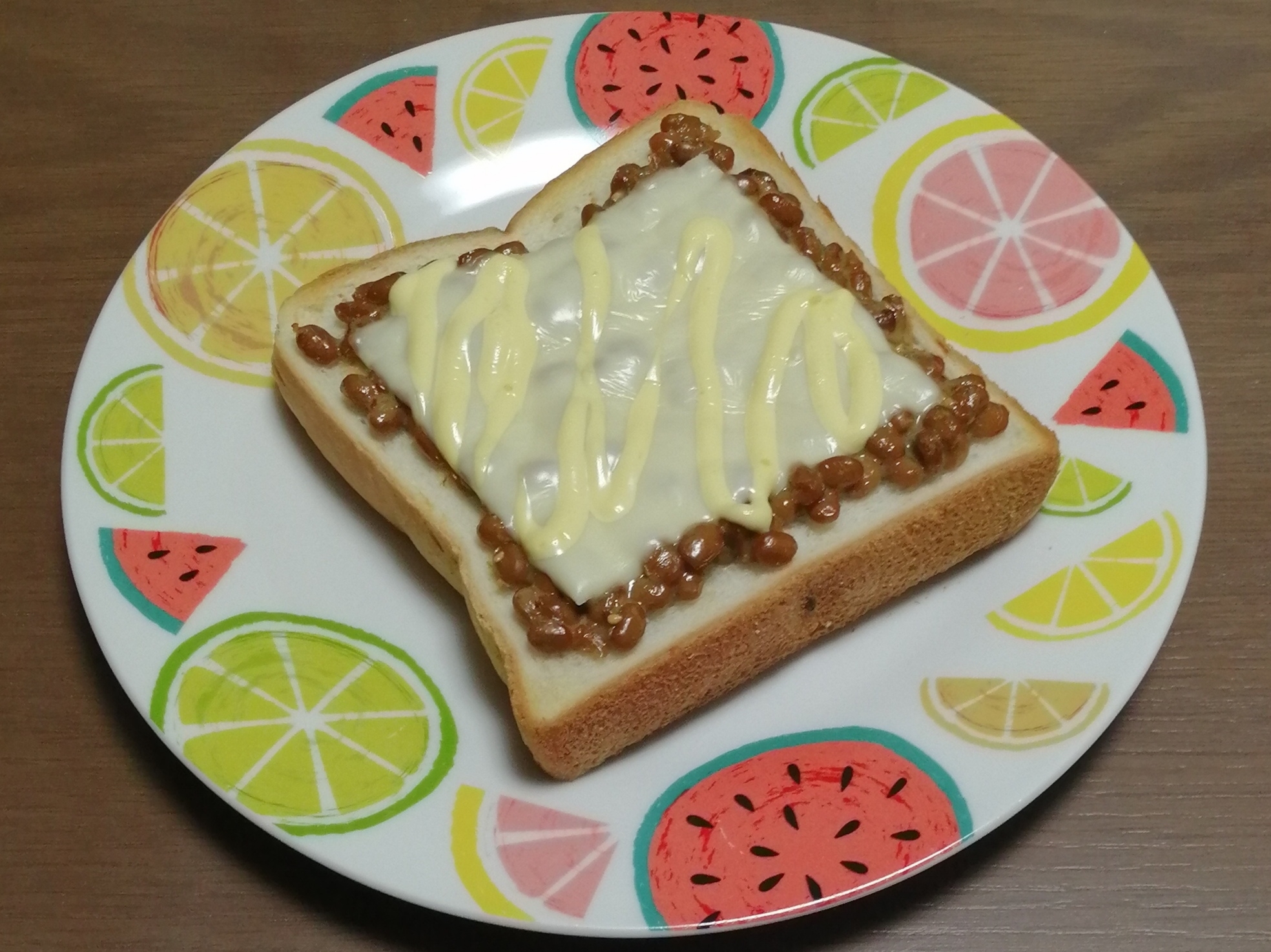 もっと和風な納豆トースト