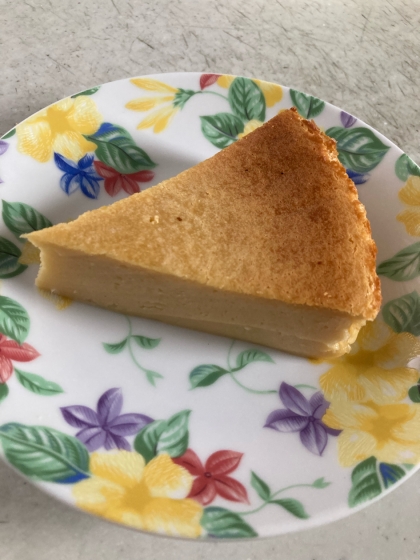 ボウル1つでまぜるだけ♡めちゃ旨♡米粉チーズケーキ