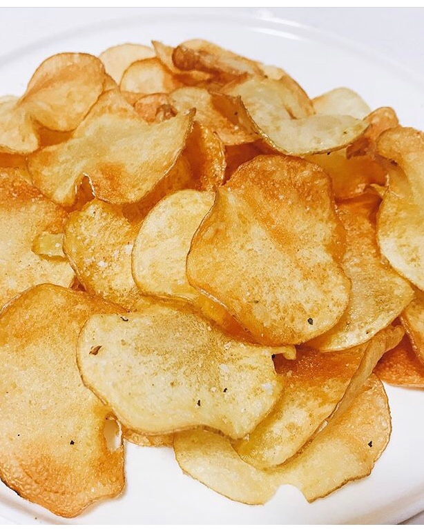 やみつき 手作りポテトチップス レシピ 作り方 By みぃご飯 楽天レシピ