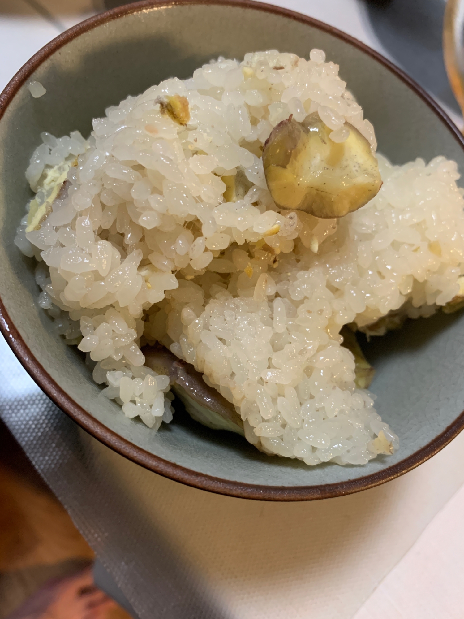 さっぱり栗ご飯