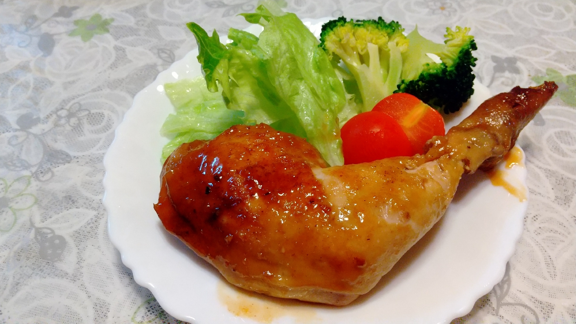 フライパンで簡単!ローストチキン♪