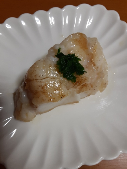 白身魚のムニエル