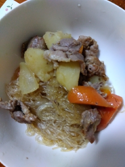 我が家のちょっと贅沢な肉じゃが