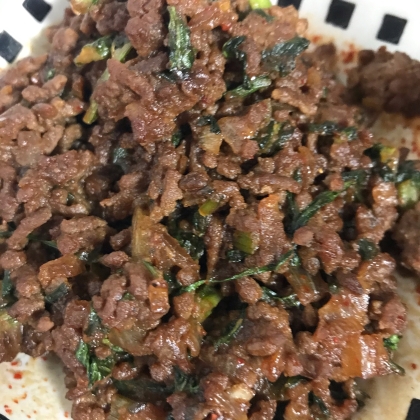 【簡単作り置き】中華風⁉ピリ辛肉味噌そぼろ