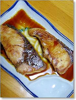 ぶりの照り焼き
