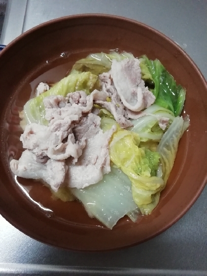❤　白菜＆豚肉の重ね煮　❤