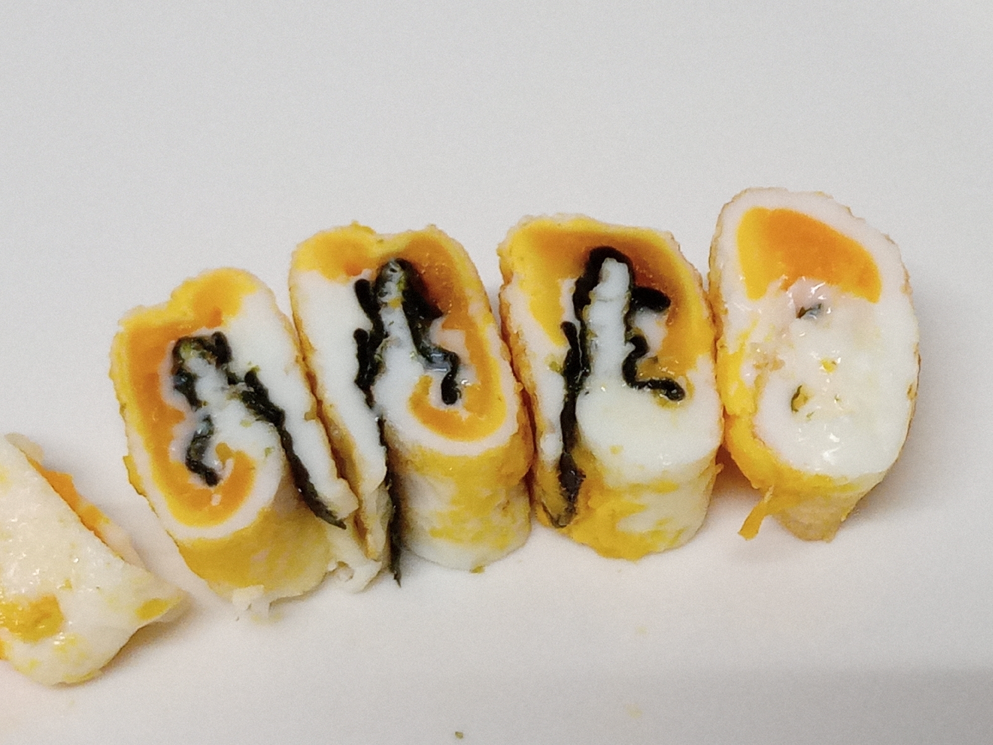 卵１個で◇海苔巻き卵焼き
