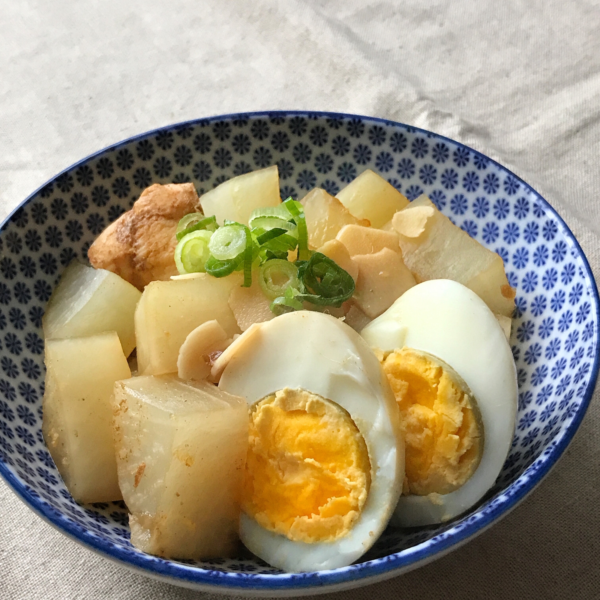 味染み卵入り＊鶏肉と大根の煮物