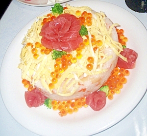 ちらし寿司ケーキ レシピ 作り方 By hiyosi 楽天レシピ