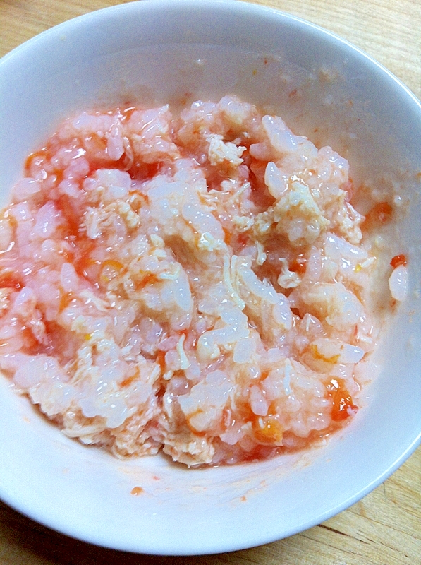 離乳食☆チキントマト粥