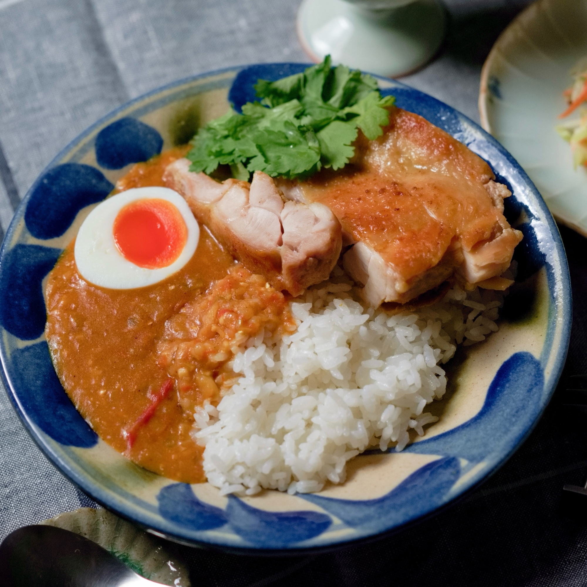 チキンソテーカレー