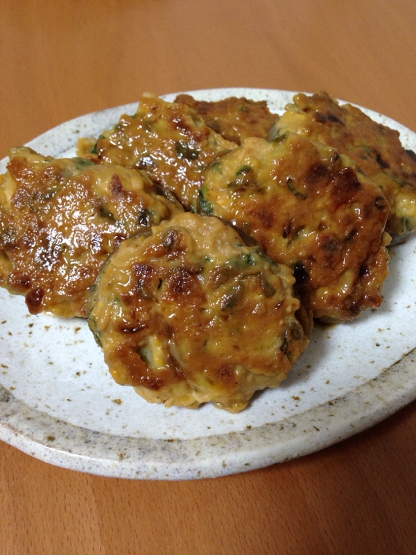 炒り豆腐をリメイク♪つくね焼き