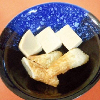 お弁当にも☆竹輪と高野豆腐の煮物