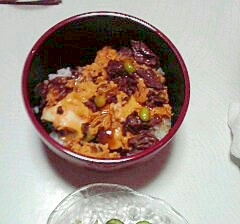 レトルトアレンジ牛玉丼