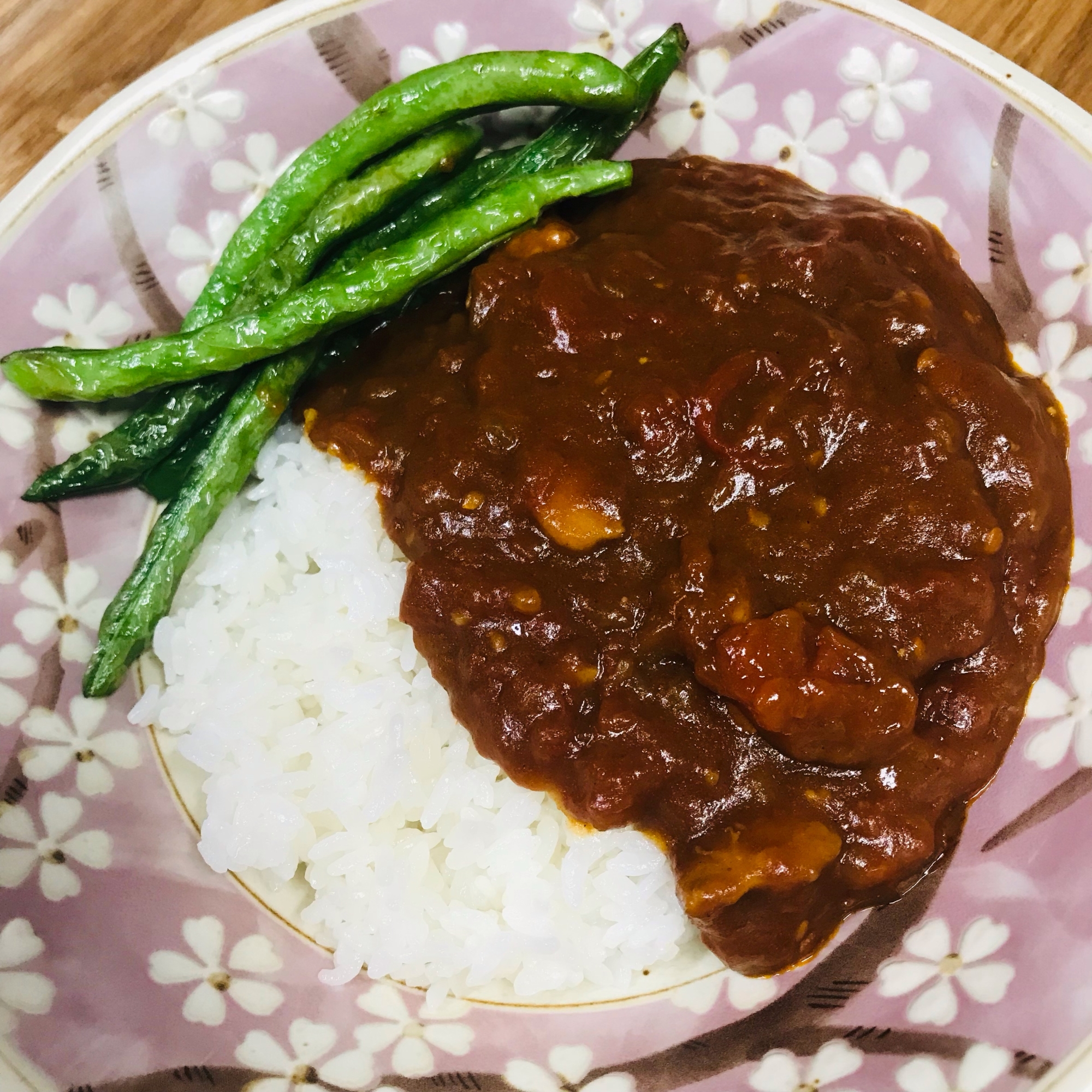 水無し‼完熟トマトいっぱいトマトカレー