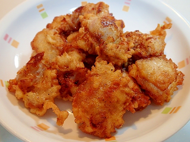 甘辛生姜風味　❤鶏モモ肉のから揚げ❤