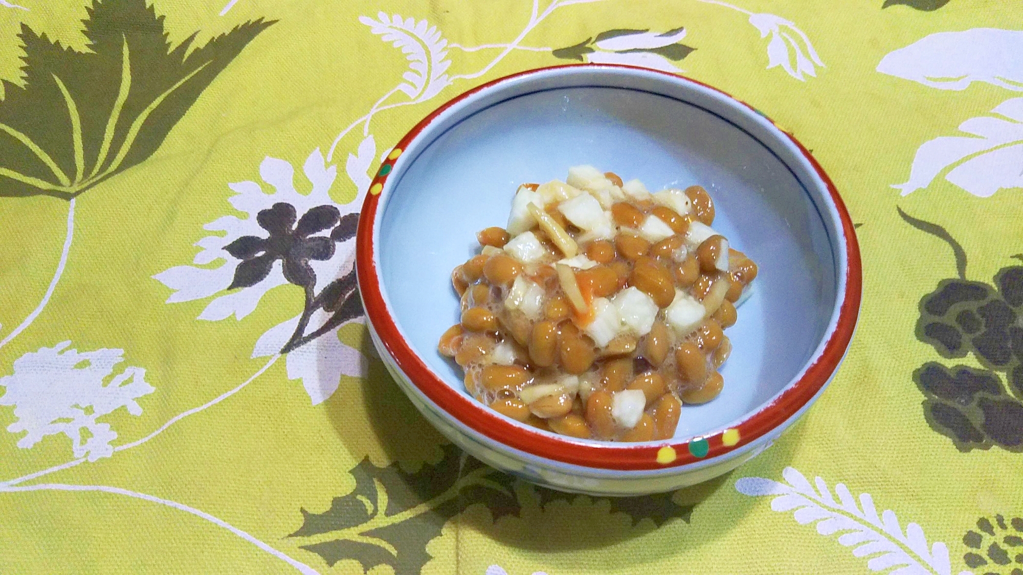納豆の長芋・新生姜和え