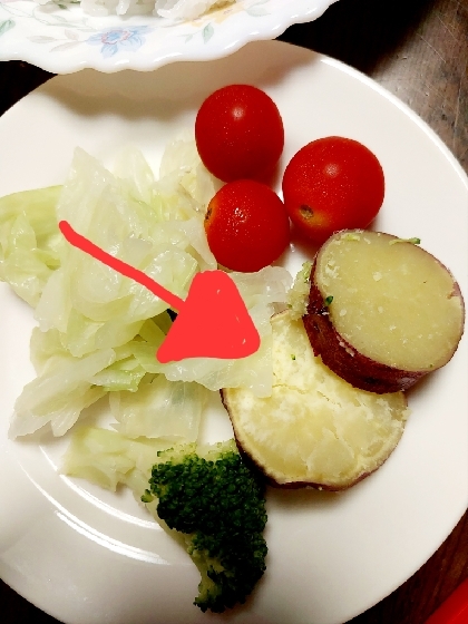 炊飯器でふかし芋　さつまいも