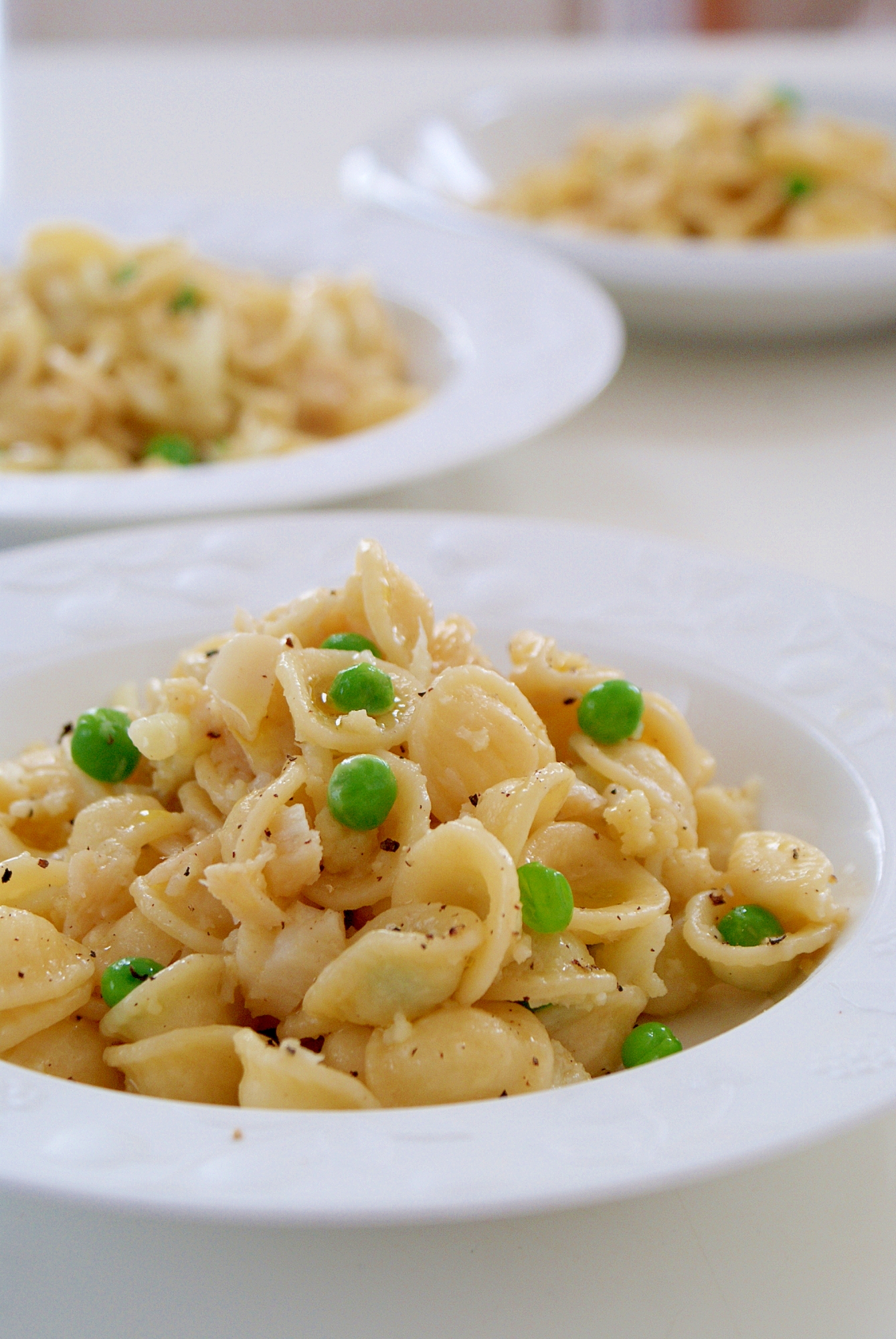 *タラとカリフラワーのオレキエッテ*