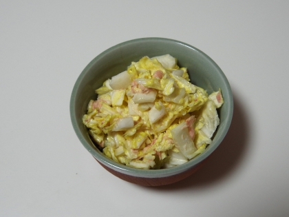 白菜のツナマヨサラダ