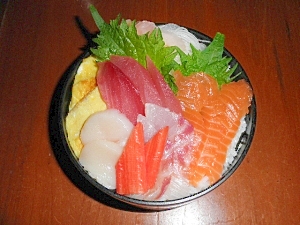 お手軽に生ちらし