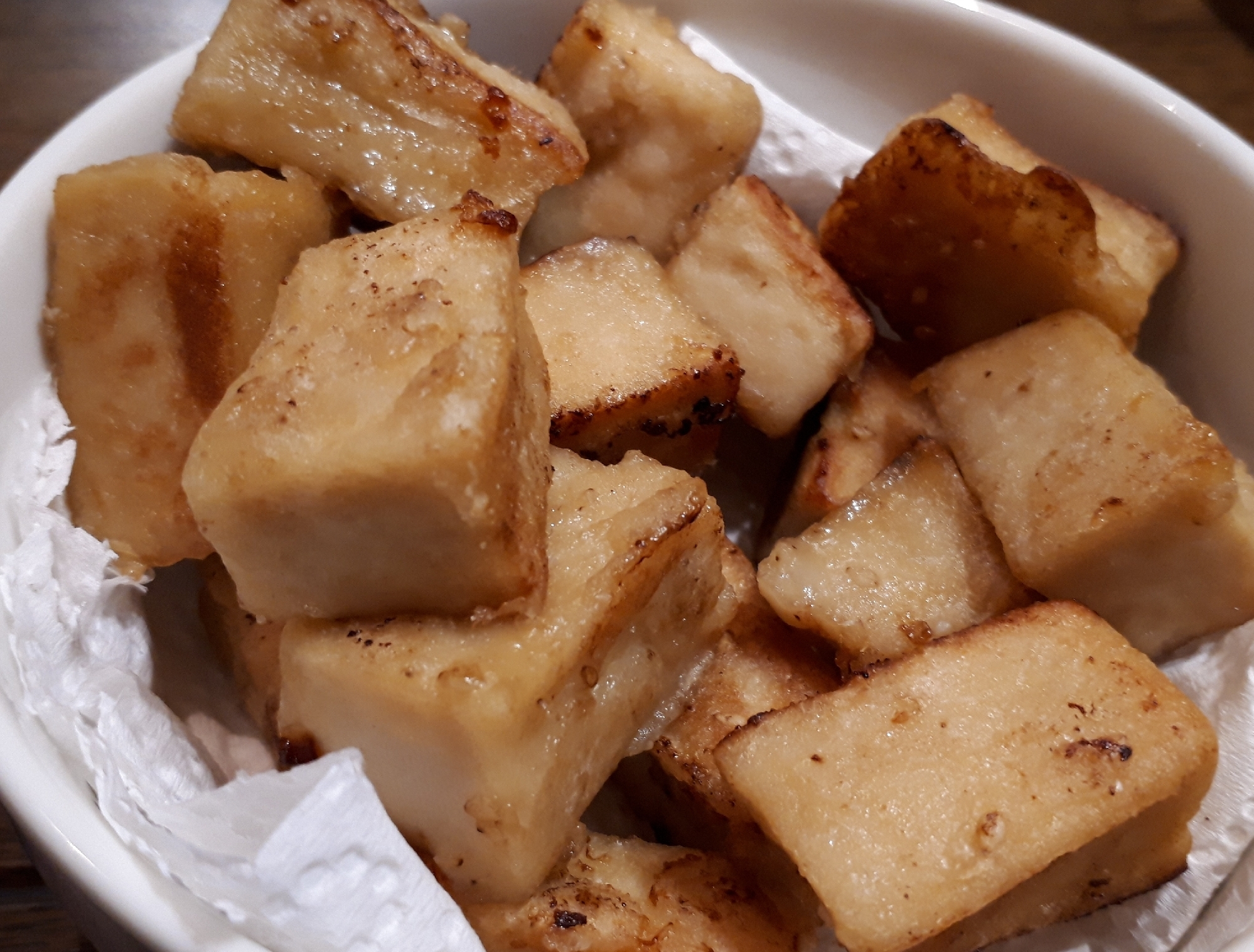 高野豆腐の唐揚げ風味