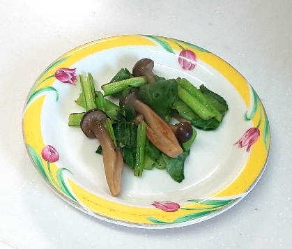小松菜の和風炒め✧˖°
