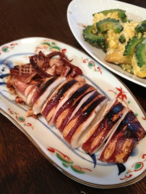 イカのバター醤油焼き