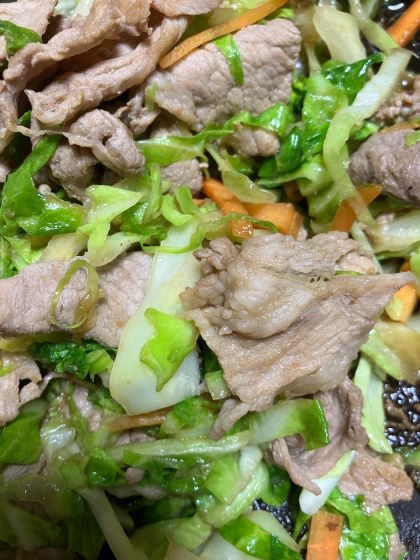 春キャベツと豚肉の生姜焼き