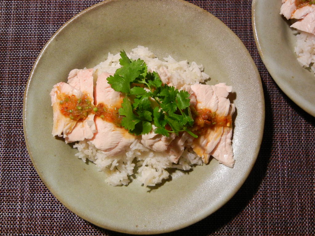 やわらか鶏むね肉のカオマンガイ レシピ 作り方 By Kon9093 楽天レシピ