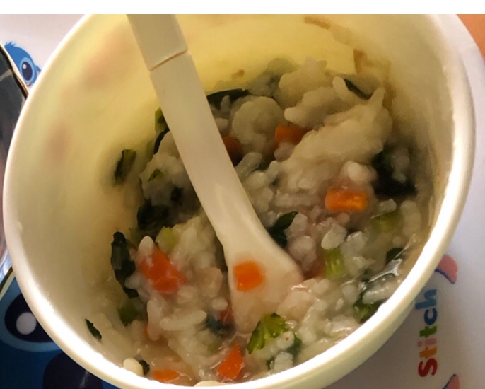 離乳食野菜おじや